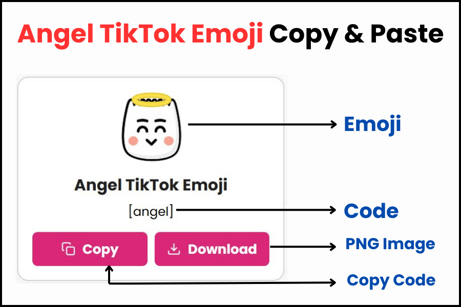 Angel TikTok Emoji Copy & Paste